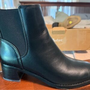 J. Crew Black Ankle Booties
